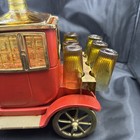 Red Vintage 1960   s Ford Model T 1915 Liquor Decanter Music Box W 6 Shots  works 