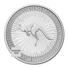 1 Oz Australian Silver Kangaroo Coin Bu  no Culls  Random Date  Lot Of 10