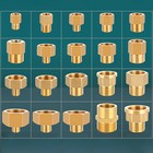 1 8  1 4  3 8  1 2  3 4  -2  Female To Male Bsp Connector Brass Reducing Adaptor