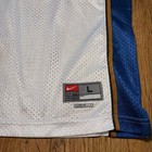 Y2k Nike Michael Jordan Washington Wizards 23 Jersey Youth Large White Mesh Nba