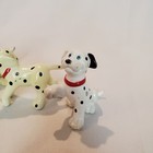 Vintage Dalmatian Dog Figurines Set Of 5 Retro Cute Puppy Collectibles
