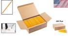 Wood Cased Hb Pencils Yellow Pre-sharpened Bulk Pack Classroom Writing