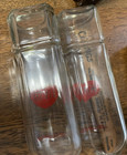 Kaytee Glass Water Bottles One Complete With Duck   Dripper End And One Does Not