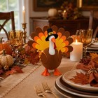 7 Inch Desk Goose Outfits  Mini Turkey Desktop Goose Accessories Set fall Desk G