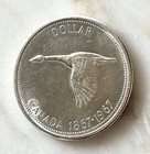 1967 Canada Dollar  800 Silver Coin Bu   world108