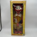 Vtg 1978 Hasbro Ronald Mcdonald Doll W  Original Box Whistle   Pull Grimace Read