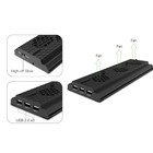 For Xbox 1 X Console Cooler Cooling Dock Vertical Stand W  3 Cooling Fan 3 Usb
