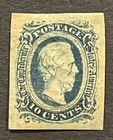 Travelstamps  Us Stamps Confederate Csa Scott  12 Mint H No Gum 10 Cents