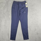 Adidas Mens Performance Essentials Tricot Track Pants Navy Blue Small Kd3636 Nwt