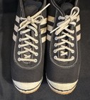 Vtg 1960s Converse Black Chuck Taylor Track Shoes Deadstock Usa Made Men   s 10 5