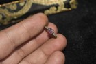 Rare Ancient Roman Silver Ring With Pink Ruby Intaglio Bezel From Middle East