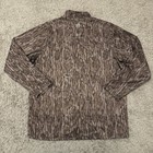 Magellan Outdoors Pullover Men Medium Camo Mossy Oak Fleece Hunt Gear 1 4 Zip