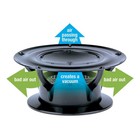 Lippert Components Lippert 360 Siphon Rv Roof Vent Cap For Odor Prevention