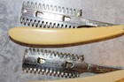 Lot Of 4 Vintage Safety Straight Razors Durham   Star