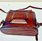 Rare Vintage Poppy 6x6 Folding Camera Erinar 75mm F 3 5 W  Zeiss Ikon Case