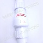 Zoeller 30-0046 Silent Combo Swing Check   Ball Valve 1-1 2  Full Port Quiet Pvc