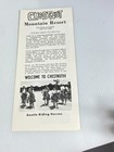 Galena Illinois Chestnut Mountain Lodge Skiing Travel Brochure Postcard 1968