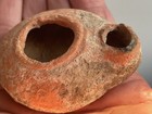 Ancient Holy Land Roman Oil Lamp 1st   2nd Century Ad Clay Lamp