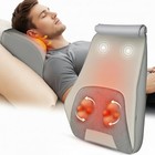 Shiatsu Neck   Back Massager Pillow - Deep Tissue Pain Relief  Vibration Therapy