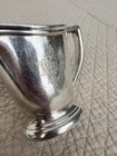 Vintage Hotel Silver Creamer Pitcher  The Conrad Hilton  3 1 8  H X 4 7 8  L