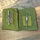 2-us Military Surplus Army First Aid Compass Pouch Carrier Case W  Alice Clip
