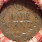 Unsearched Old Cents Roll Vintage Coins 50 Pennies Penny Collection Set Lot 0l