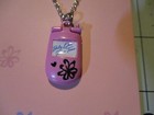 Brittney Spears Hit Me Baby One More Time Flip Phone Pendant Necklace Merch C