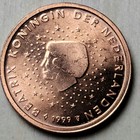 1999 - Netherlands - 2 Euro Cent -  Queen Beatrix - Coin - Km 235 - 19mm
