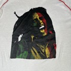 Vtg 1980s Bob Marley Ringer T-shirt 80s Reggae Band Tee Rare Shirt