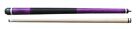 Champion St Purple Pool Cue Stick-11 75mm Tip  58    Glove two Black Layer Tips