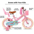 Joystar Little Daisy Kids Bike 12  With Doll Seat For Ages 2-10