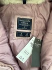 Nwt Abercrombie   Fitch Cozy Parka Coat Jacket Lilac Womens Size M