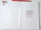 Christmas Card Pretty Chinese Cherry Trees Merry Christmas