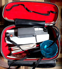 Vintage Polaroid Automatic 210 Model Instant Land Camera   Flash case Untested