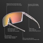 Rockbros Cycling Sunglasses Photochromic Lenses Lightweight Polarized Goggles