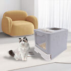 Automatic Cat Litter Box Extra Large Safety Protection Cut-out Top Plate Litter