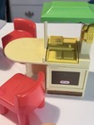 Lot Little Tikes Dollhouse Accessories Furniture Family People Figures Nostalgia