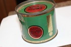 Vtg Lucky Strike Its Toasted Advertisement Cigarettes Green Tin Can