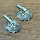 Vtg Sterling Silver Matador Man Bull Taxco Mexico Cuff Links Cufflinks Jewelry
