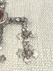 Sterling Silver Yalalag Cross Taxco Mexico Signed   Stamped Intricate C1960 svtg