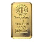 1 Gram Gold Bar - Argor-heraeus  in Assay 
