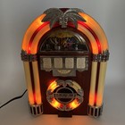 Am fm Radio Jukebox Lighted Wooden Cabinet - Vintage 90 s Nostalgia Collection