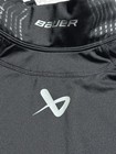Bauer Hockey Long Sleeve Neck Protect Men   s Shirt  Integrated Neck Guard  Medium