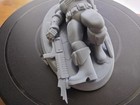 Battlestar Galactica Fallen Cylon Centurion 3d Resin Print
