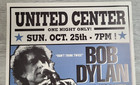 Vintage 1998 Bob Dylan   Joni Mitchell United Center Chicago 1st Print Poster  a