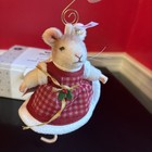 Steiff Ornament Mrs  Santa Mouse  Limited  Brand New In Box  2023  Rare 