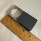 Vtg B   L Bausch And Lomb Slide Out Pocket Magnifier - 3 X