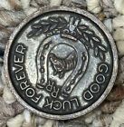 Roy Rogers Riders Lucky Piece Good Luck Forever Medal Token 1950   s Coin