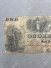 1859  1 Pre Civil War Old The Ocoee Bank - Cleveland  Tennessee Obsolete Note
