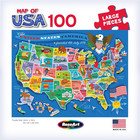 Map Of Usa Puzzle For Kids     100 Large Pieces  24  X 18      Educational United St